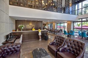 Predel za sedenje v nastanitvi Cosmos Hotel Danang