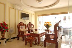 Posezení v ubytování TH Quy Nhơn Hotel
