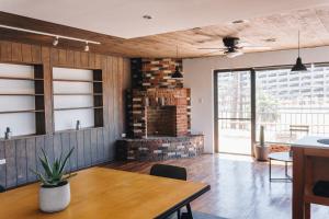 Posezení v ubytování Coyote Lofts-Estacion Federal