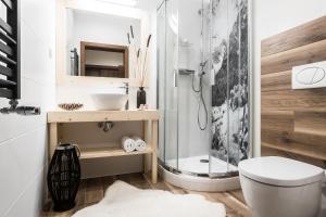 Kúpeľňa v ubytovaní Villa Vita Krupówki