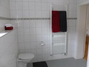Koupelna v ubytování Altes Vogtshaus