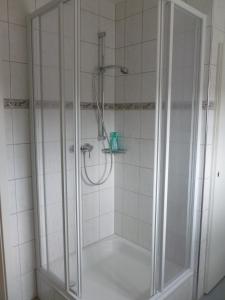 Kúpeľňa v ubytovaní Altes Vogtshaus