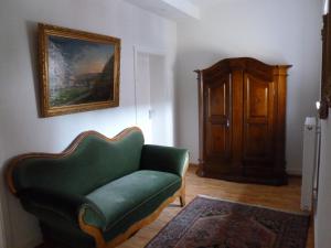Posezení v ubytování Altes Vogtshaus