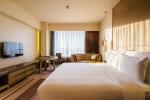 Televiisor ja/või meelelahutuskeskus majutusasutuses Hotel Nikko Saigon