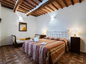Posteľ alebo postele v izbe v ubytovaní B&B Siena In Centro - Diffuso