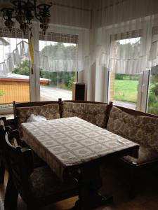 Posezení v ubytování Haus an der Diemel