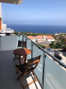A balcony or terrace at Family Home Drago Chill Out