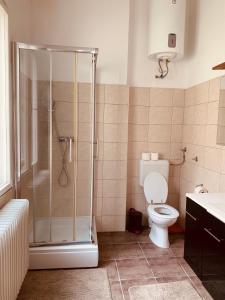 Um banheiro em Lovecroatia Zagreb - 'Pax nest'