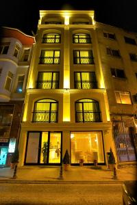 O edifício em que o hotel se localiza