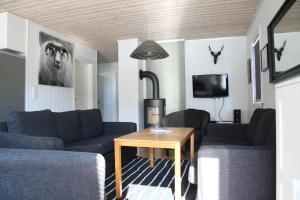 Myrkdalen Resort Vårstølen apartment tesisinde bir oturma alanı