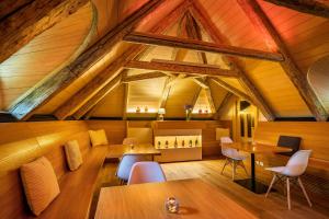 Posezení v ubytování Bellevue Hotel Benešov