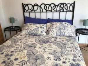 Ένα ή περισσότερα κρεβάτια σε δωμάτιο στο Agua marina