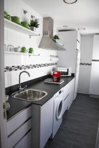 Kuchyňa alebo kuchynka v ubytovaní Apartamento Centro Sanlucar