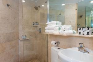 Koupelna v ubytování Whitelaw Hotel