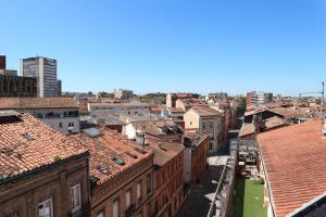 Vista general de Toulouse o vistes de la ciutat des de l'hotel