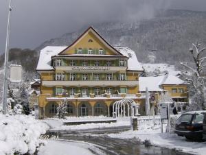 Hotel Schweizerhof v zimě