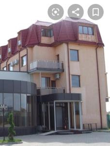 Budova, kde se hotel nachází