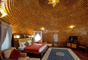 Postel nebo postele na pokoji v ubytování Ammata Lanta Resort