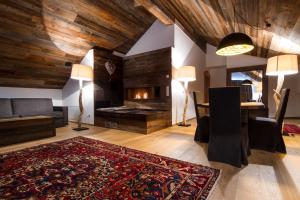 Istumisnurk majutusasutuses Hotel Col Alto