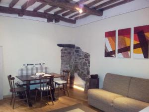Χώρος καθιστικού στο Le Residenze Ristori