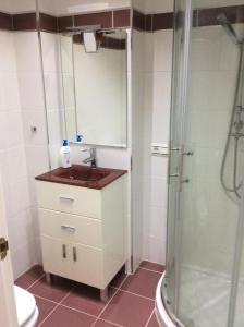 Koupelna v ubytování Agua Marina exklusiv apartment
