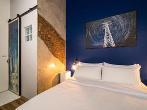 Letto o letti in una camera di Twilight House