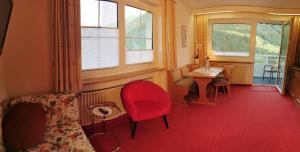 Posezení v ubytování Ferienwohnung Vier Jahreszeiten