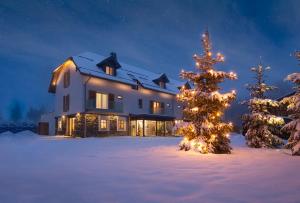 Hotel Tannenhaus v zimě