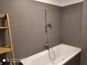 Koupelna v ubytování City Appartement Wien-Schwechat + 10 fotografií