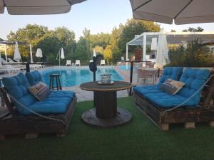 Bazén v ubytování Aquarius Hotel nebo v jeho okolí