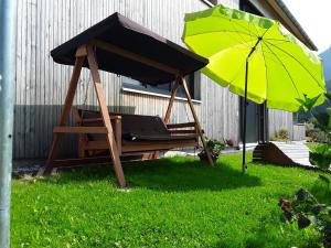 Zahrada ubytování Appartment Hirschberg