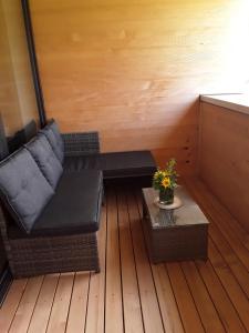Posezení v ubytování Appartment Hirschberg