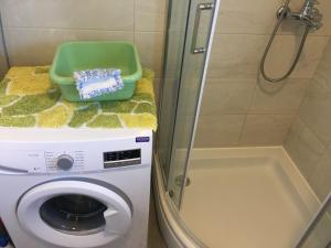 Kúpeľňa v ubytovaní Apartmani Eden Vrsi Mulo