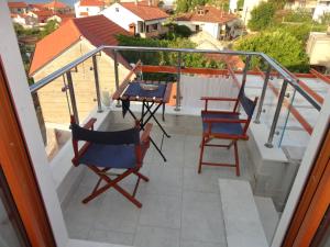 Balkón nebo terasa v ubytování Apartment Gliha