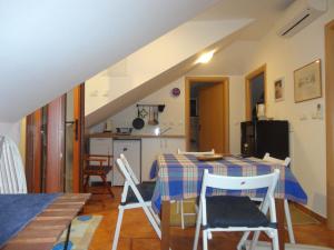 Posezení v ubytování Apartment Gliha