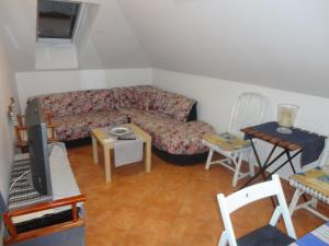 Posezení v ubytování Apartment Gliha