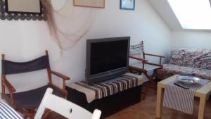 Posezení v ubytování Apartment Gliha