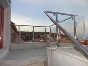 Balkón nebo terasa v ubytování Apartment Gliha
