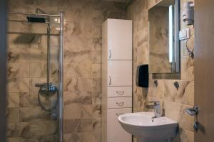 Koupelna v ubytování Hotel Euforia Lounge