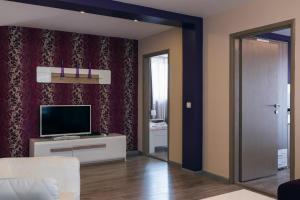 TV a/nebo společenská místnost v ubytování Hotel Euforia Lounge
