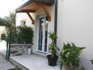 Zahrada ubytování B&B Topaze