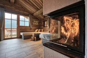 Część wypoczynkowa w obiekcie LISA-Chalets