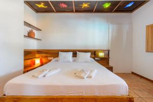 Cama o camas de una habitación en Es Pas Formentera Agroturismo