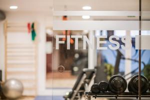 The fitness centre and/or fitness facilities at Alpenwellnesshotel St. Veit