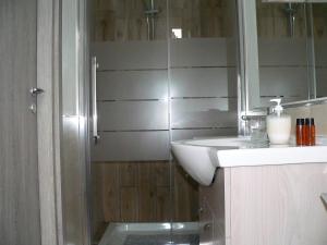 Koupelna v ubytování B&B Pierilu'