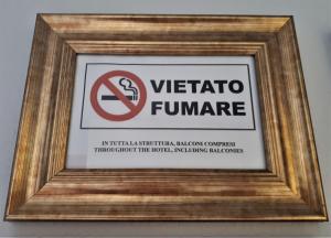 Certifikát, hodnocení, plakát nebo jiný dokument vystavený v ubytování La Bicicletta Rooms
