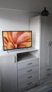 TV i/ili multimedijalni sistem u objektu Apartamento Syrah -Céntrico-