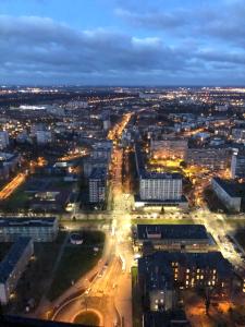 Letecký snímek ubytování Vantage Point Apartament Sky Tower