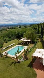 Bazén v ubytování Agriturismo Il Poderaccio nebo v jeho okolí