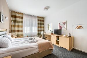 Posteľ alebo postele v izbe v ubytovaní 404 Rooms Wilanowska
